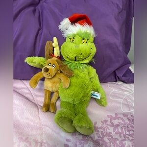 The grinch stuffed animal plush toy
